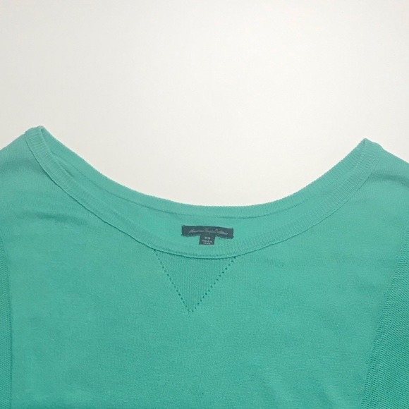 American Eagle Outfitters- teal top - Picture 3 of 9